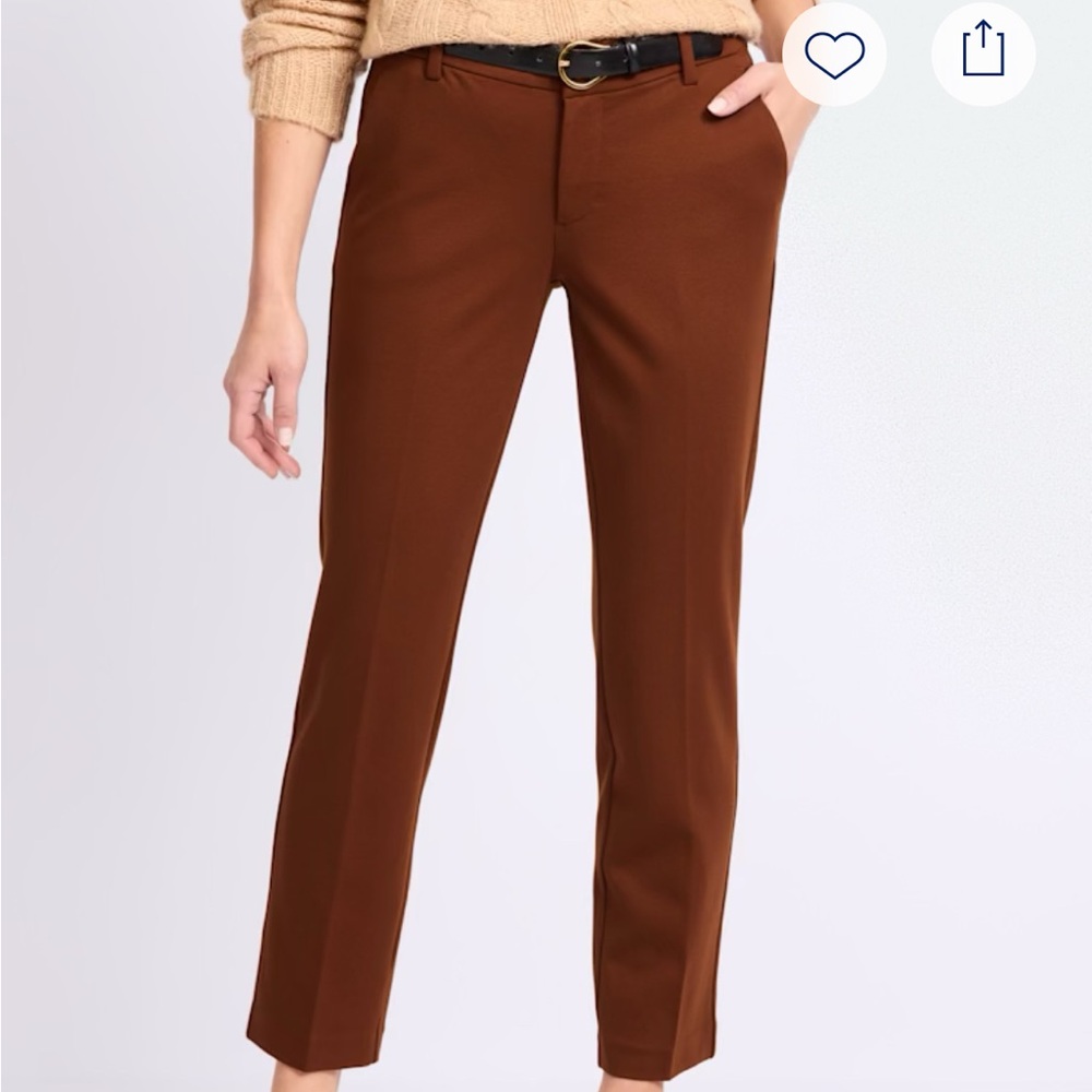 Liverpool Brown Boot Cut Flare Pants